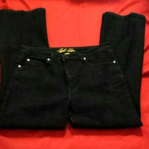 Black Bill Blass boot cut jeans